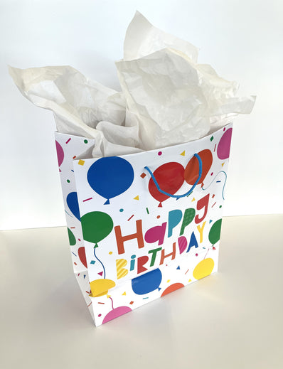 Colorful Balloon Gift Bag