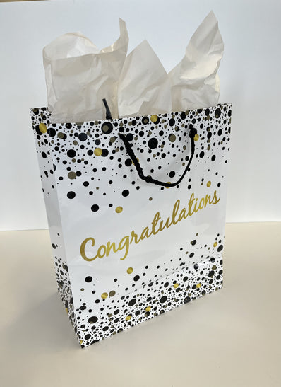 Speckled Congrats Gift Bag
