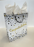 Speckled Congrats Gift Bag