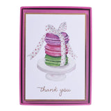 "Watercolor Macaroons" Boxed Cards