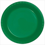 Emerald Green 7" Round Paper Plate