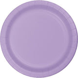 Luscious Lavender 9" Round Paper Plate