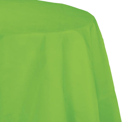 Fresh Lime Rectangle 54"X108" Plastic Tablecover