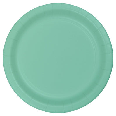 Fresh Mint 9" Round Paper Plate