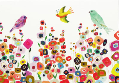 "Candy Garden" Note Cards