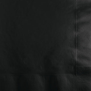 Black Velvet Beverage Napkin