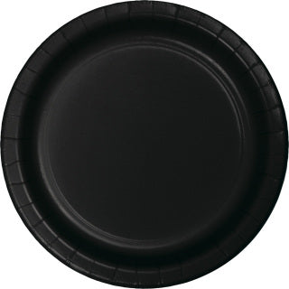 Black Velvet 9" Paper Plate