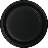 Black Velvet 9" Paper Plate