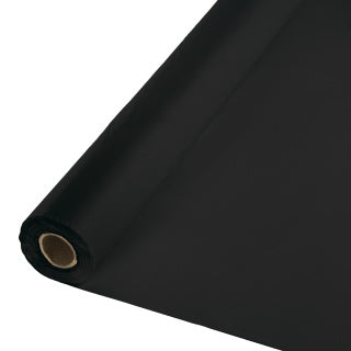 Black Velvet Plastic Banquet Roll 40"X100'