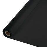 Black Velvet Plastic Banquet Roll 40"X100'