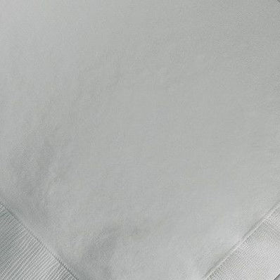 Shimmering Silver Beverage Napkin