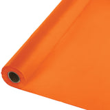 Sunkissed Orange Banquet Tablecover Roll 40"x 100'